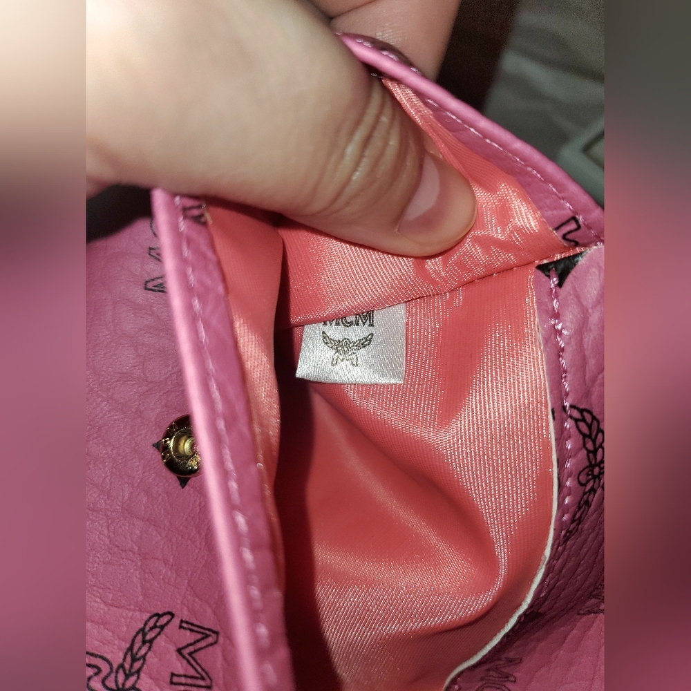 MCM Visetos Envelope Clutch, Plus Bonus Items - Picture 11 of 12